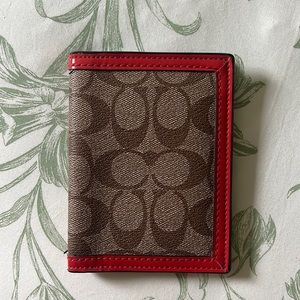 COACH Passport Case